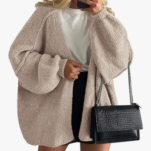 Cozy Beige Knit Sweater